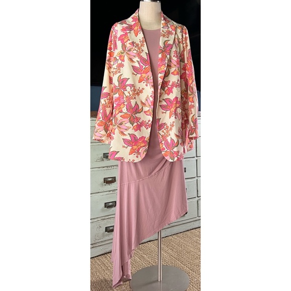 Anthropologie Dolan Floral Blazer 1X - Picture 2 of 12